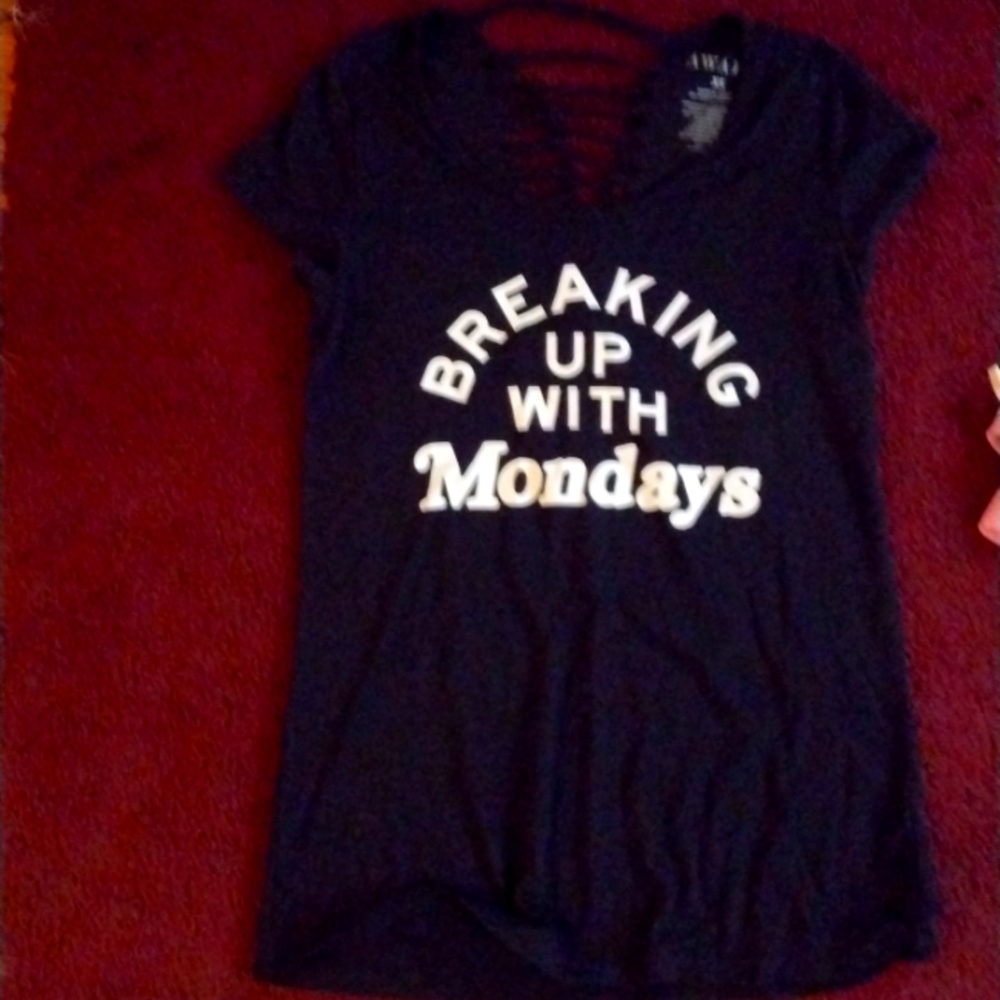 Breaking up with Monday's t-shirt